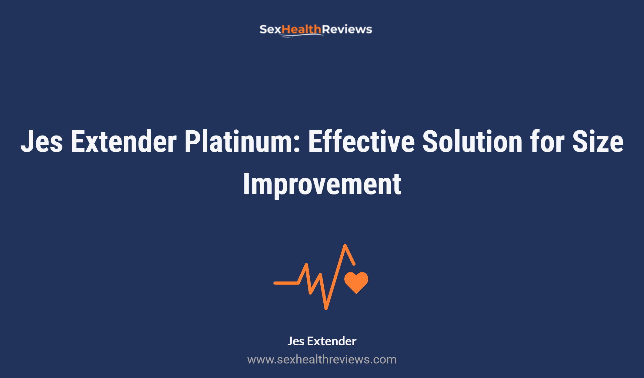 Jes Extender Platinum: Effective Solution For Size Improvement