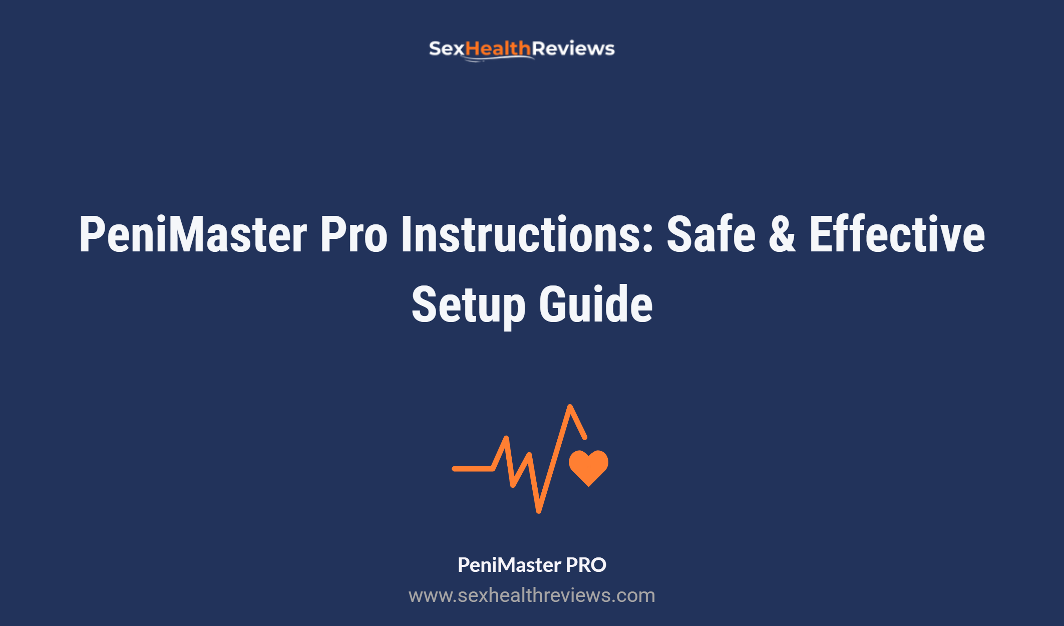 Penimaster Pro Instructions: Safe & Effective Setup Guide
